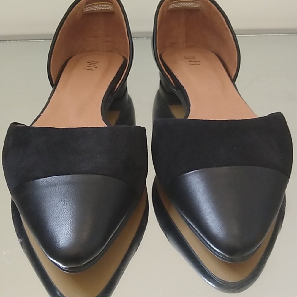 J Jill D'Orsay Flats Black 9.5 - Picture 2 of 8